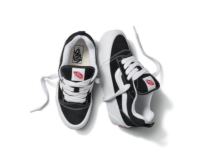 Zapatilla Vans Knu Stack Plataforma Mujer Negro 2