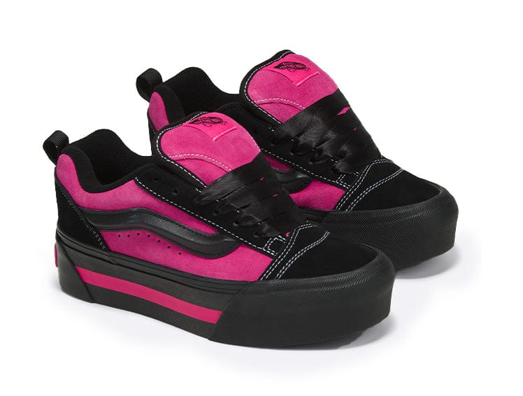 Zapatilla Vans Knu Stack Plataforma Mujer Rosado 2