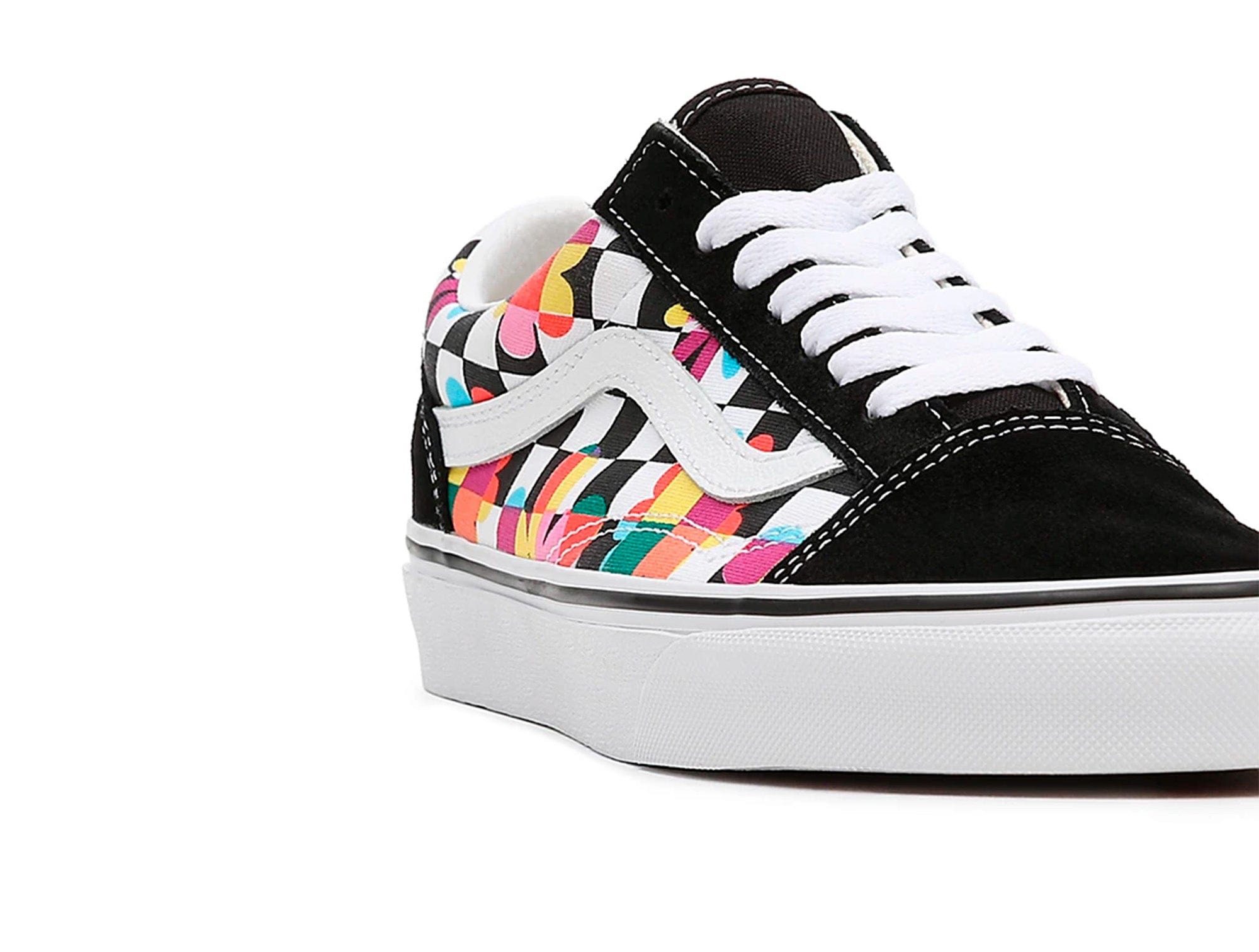 Zapatilla Vans Old Skool (Disney) Multi Check Mujer Negro 4