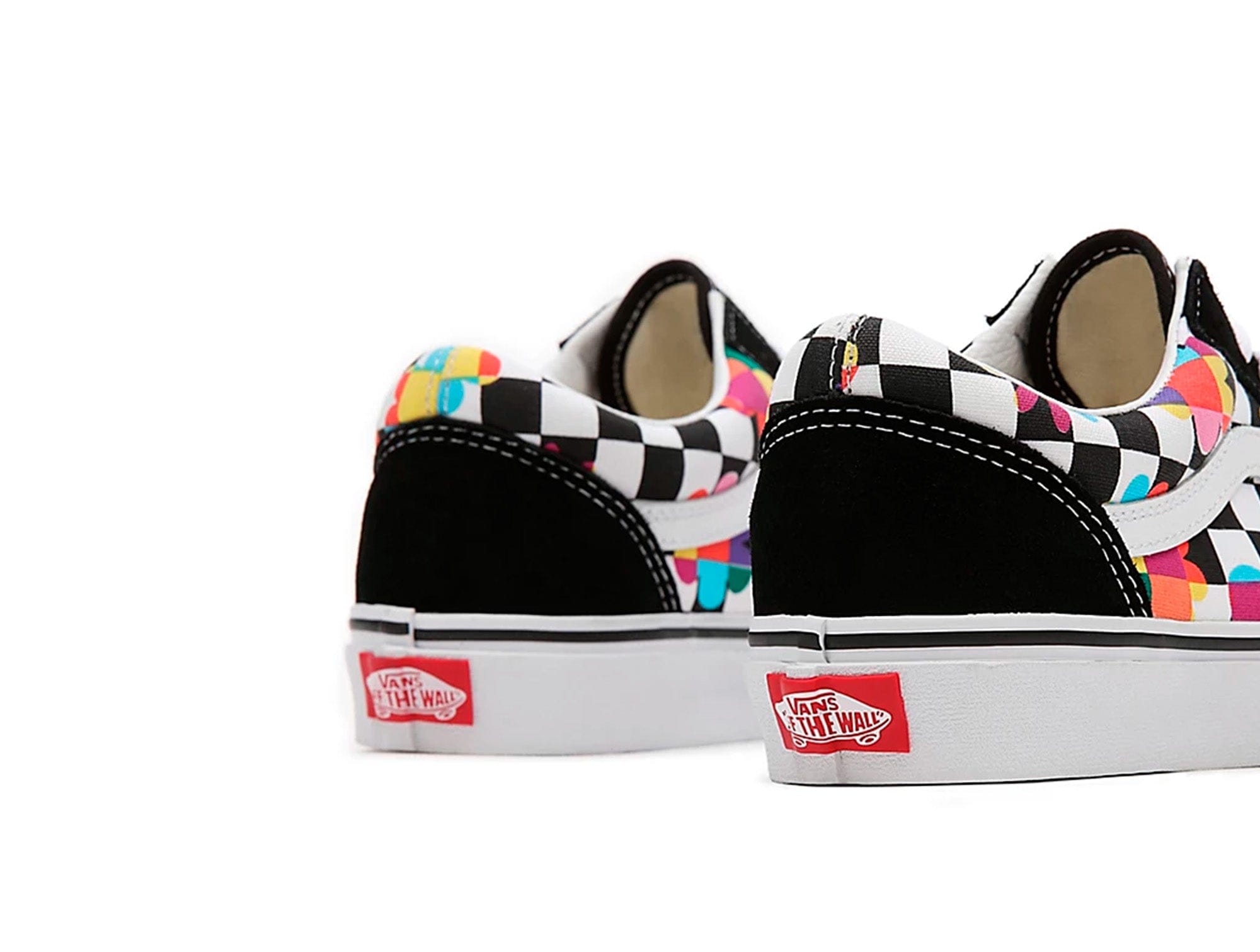 Zapatilla Vans Old Skool (Disney) Multi Check Mujer Negro 7