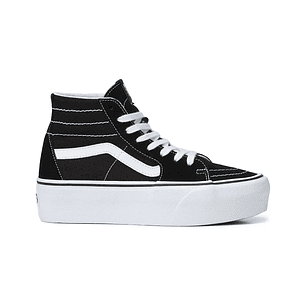 Zapatilla Vans Sk8-Hi Tapered Stackform Mujer Negro