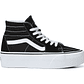 Zapatilla Vans Sk8-Hi Tapered Stackform Mujer Negro - Miniatura 1