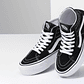 Zapatilla Vans Sk8-Hi Tapered Stackform Mujer Negro - Miniatura 2