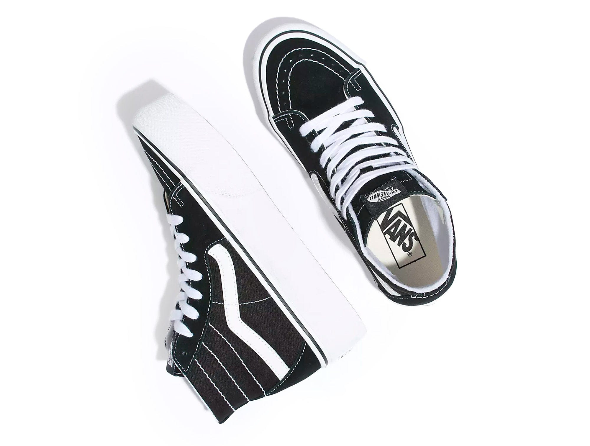 Zapatilla Vans Sk8-Hi Tapered Stackform Mujer Negro 3