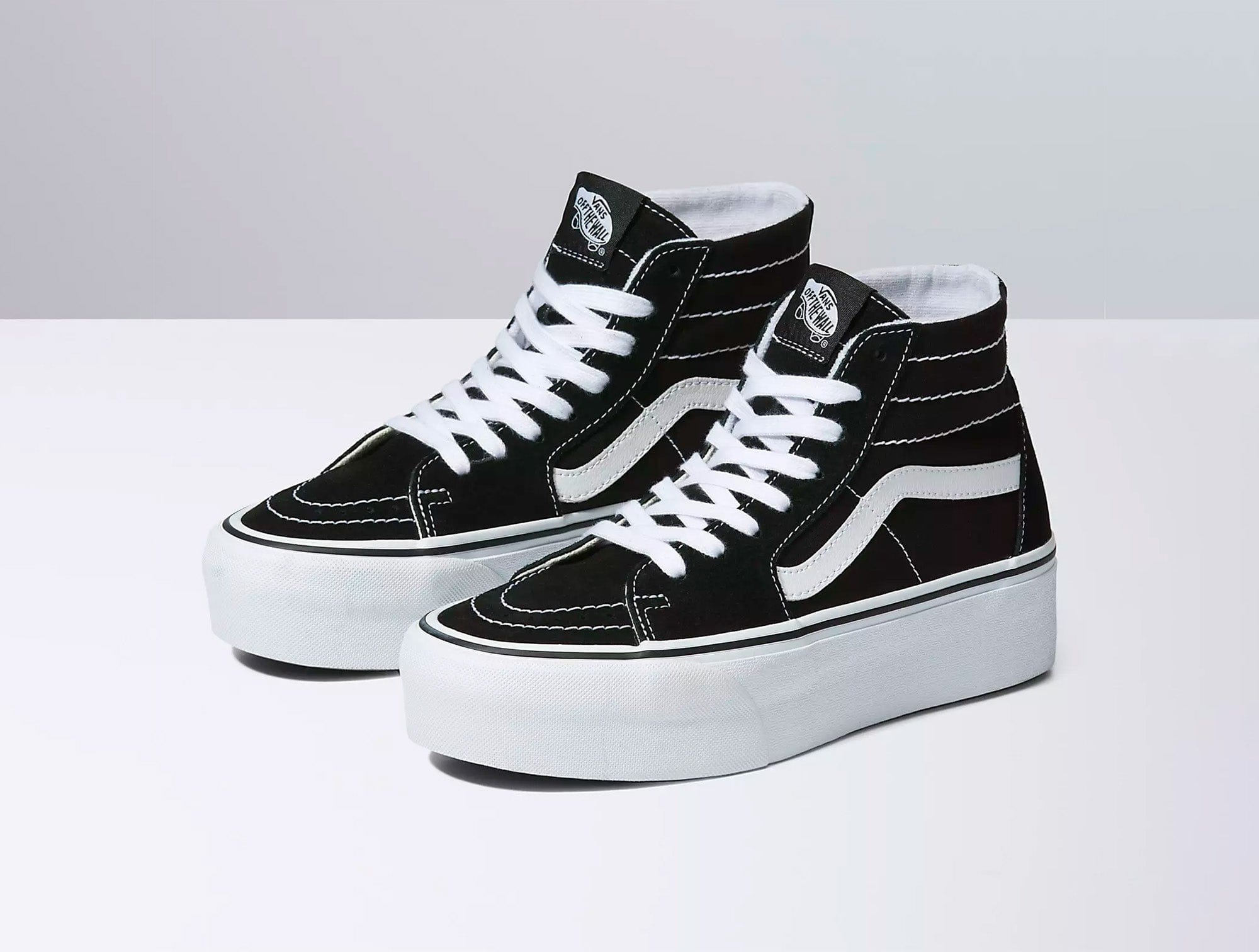 Zapatilla Vans Sk8-Hi Tapered Stackform Mujer Negro 4