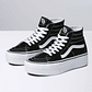 Zapatilla Vans Sk8-Hi Tapered Stackform Mujer Negro - Miniatura 4