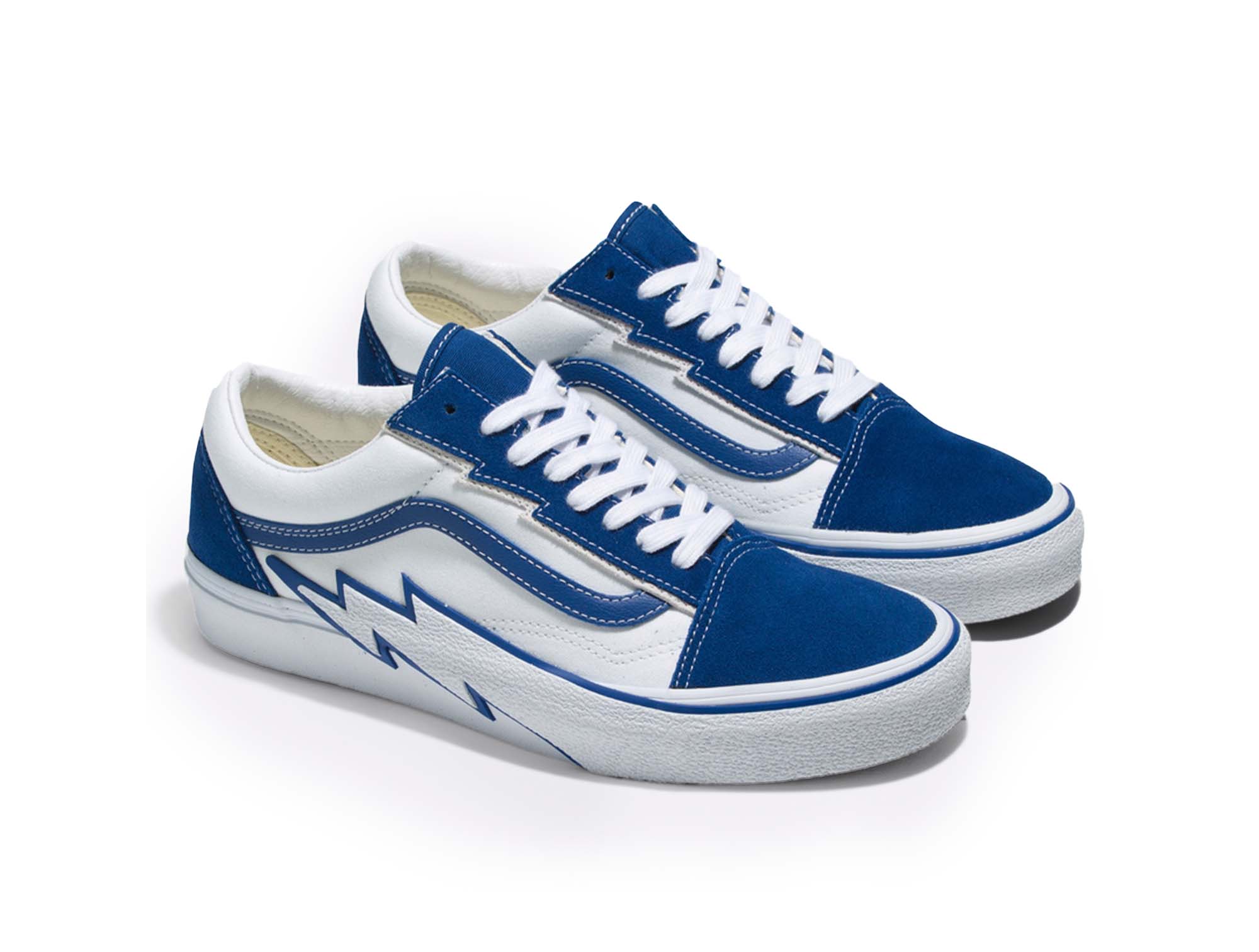 Zapatilla Vans Old Skool Bolt Hombre Azul 4