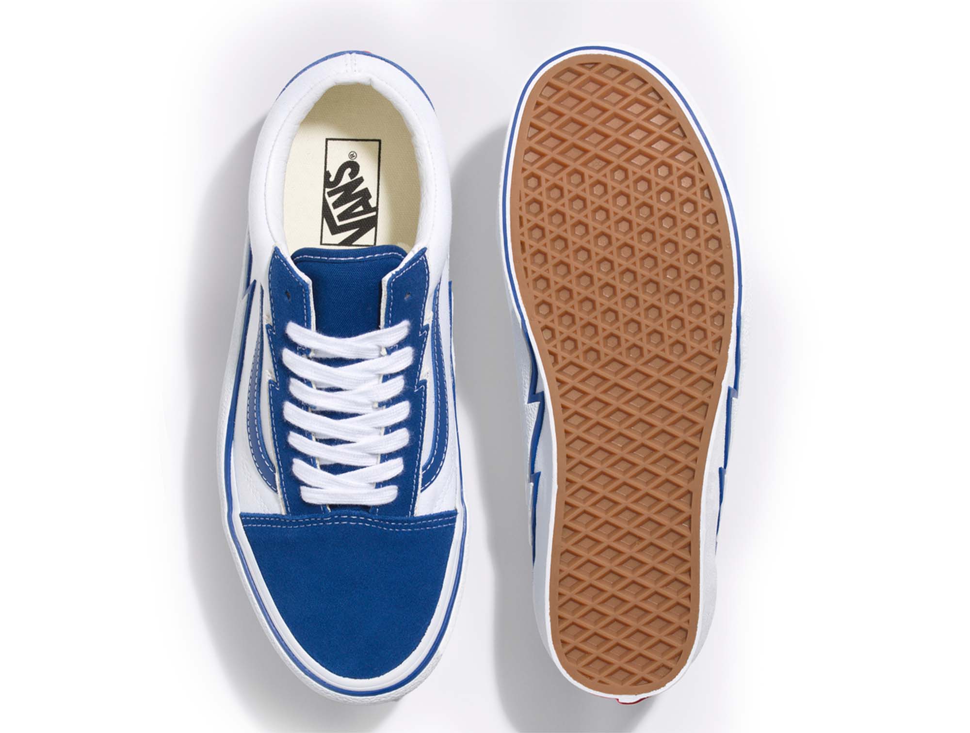 Zapatilla Vans Old Skool Bolt Hombre Azul 7