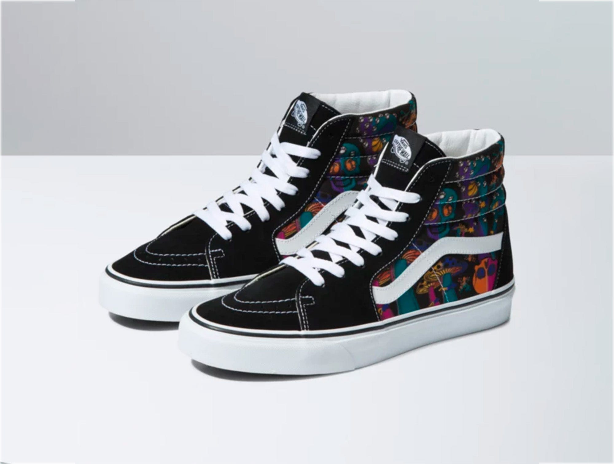 Zapatilla Vans Sk8-Hi Trippy Drip Mujer Negro 2