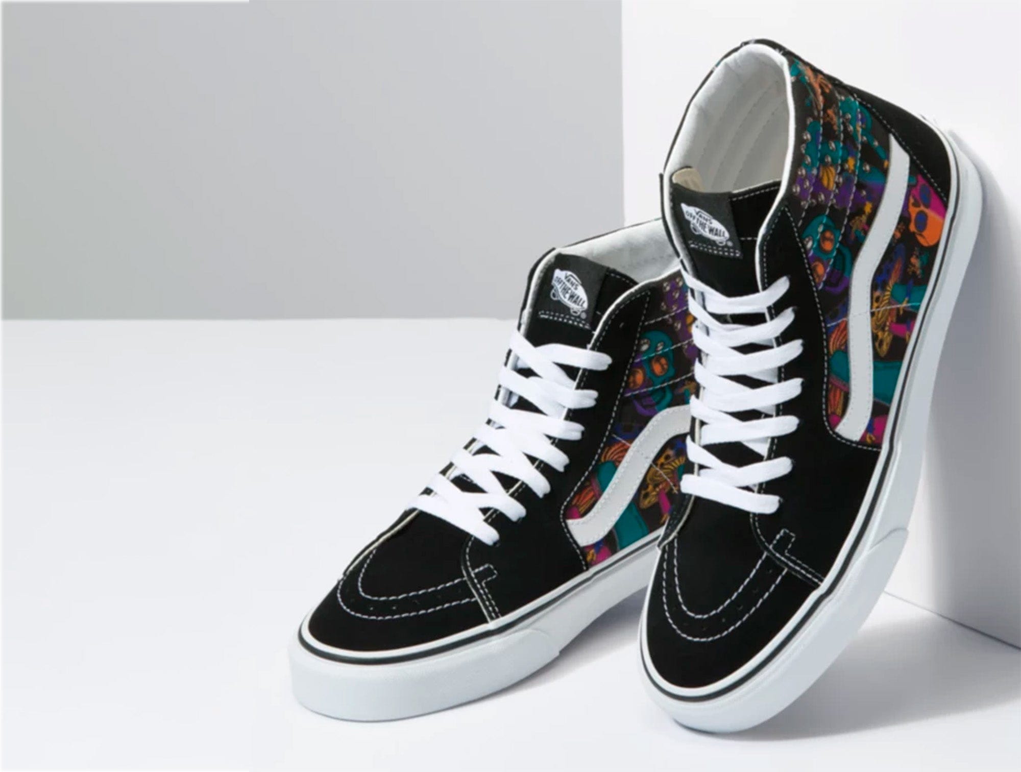 Zapatilla Vans Sk8-Hi Trippy Drip Mujer Negro 4
