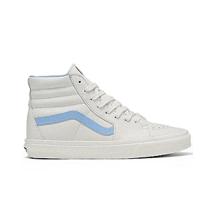 Zapatilla Vans Sk8-Hi Vintage Leather Mujer Blanco