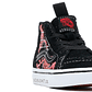Zapatilla Vans Sk8-Hi Zip Stranger Things Infantil Negro - Miniatura 5