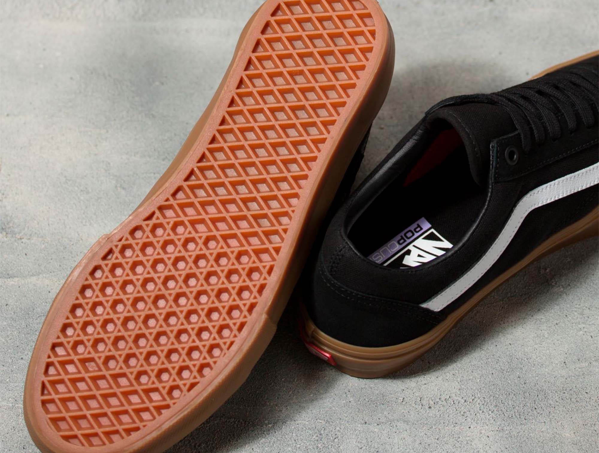 Zapatilla Vans Skate Old Skool Hombre Negro 6