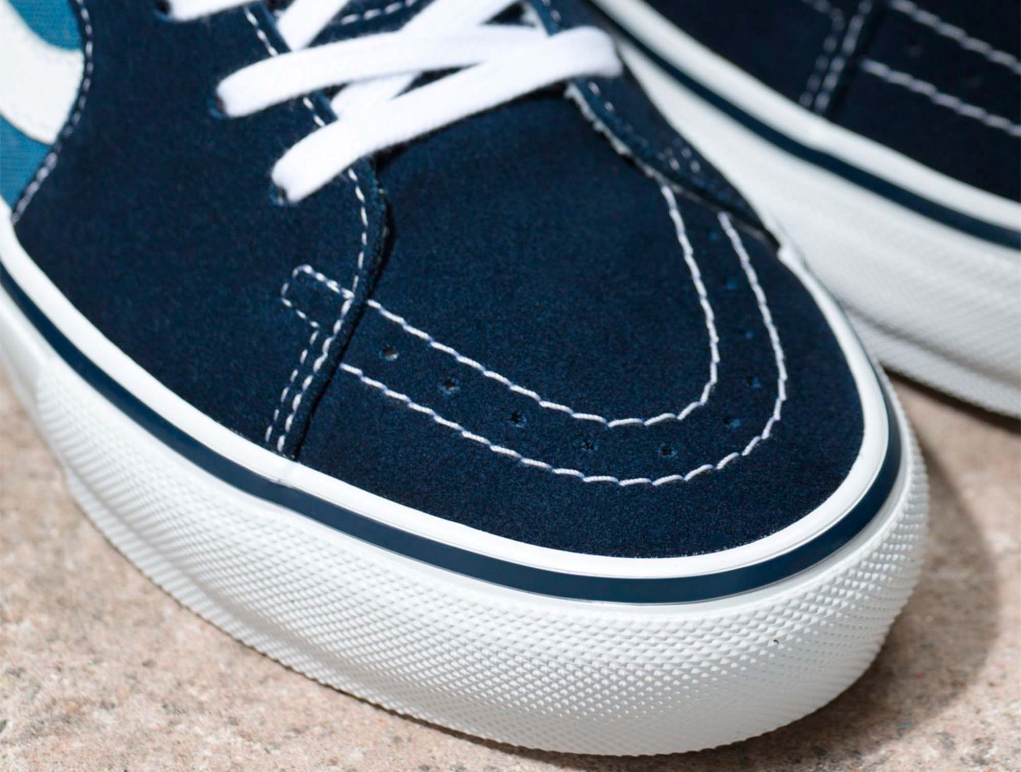 Zapatilla Vans Skate Sk8-Hi Hombre Azul 4