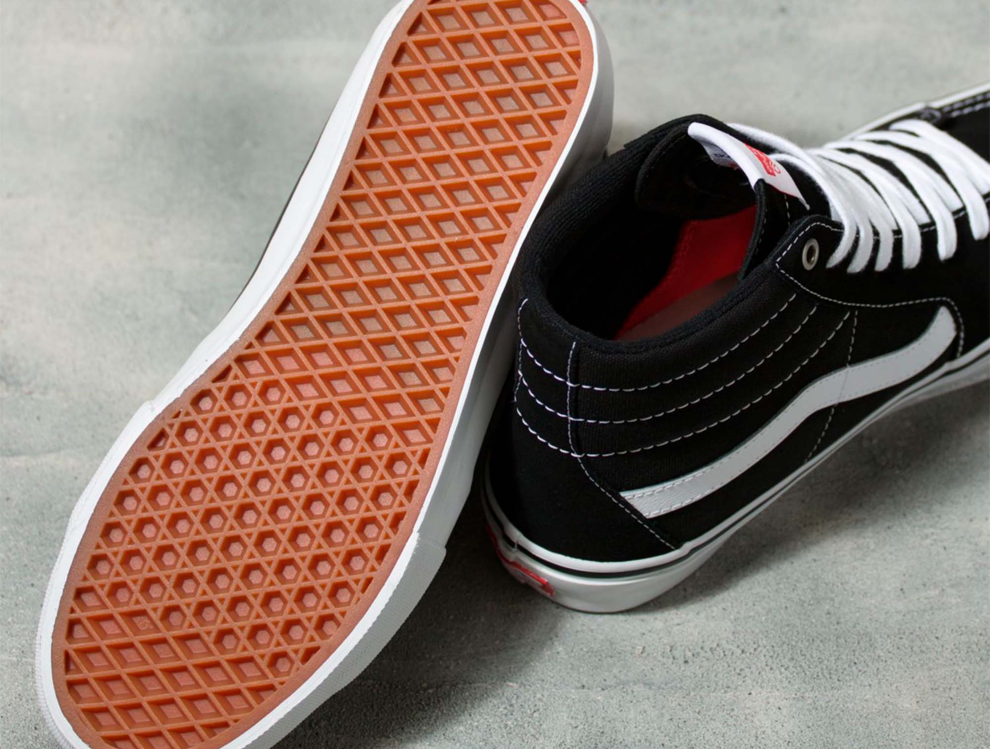 Zapatilla Vans Skate Sk8-Hi Hombre Negro 5