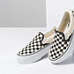 Zapatilla Vans Slip-On (Checkerboard) Mujer Negro - Miniatura 2