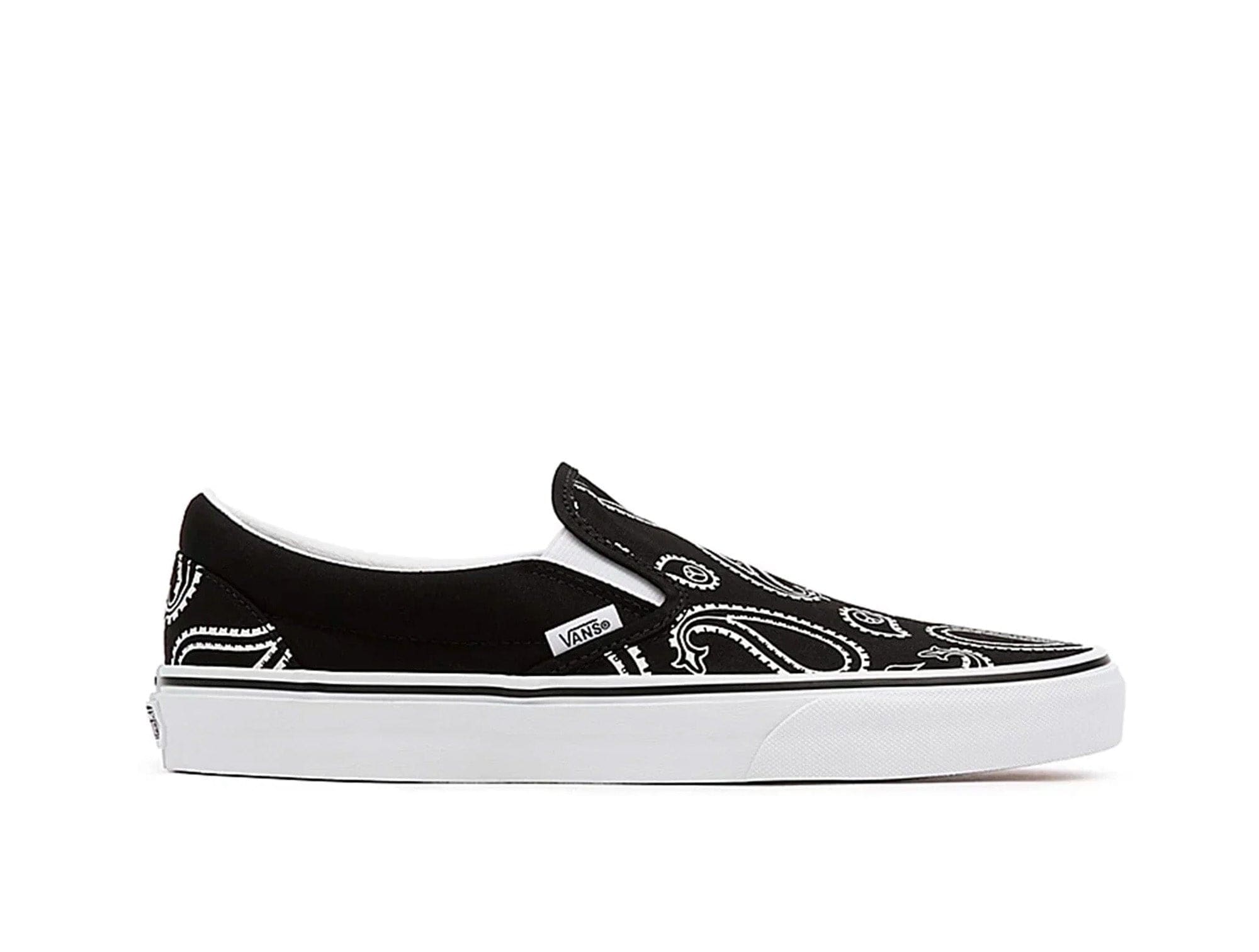 Zapatilla Vans Slip-On Peace Paisley Unisex Negro 1