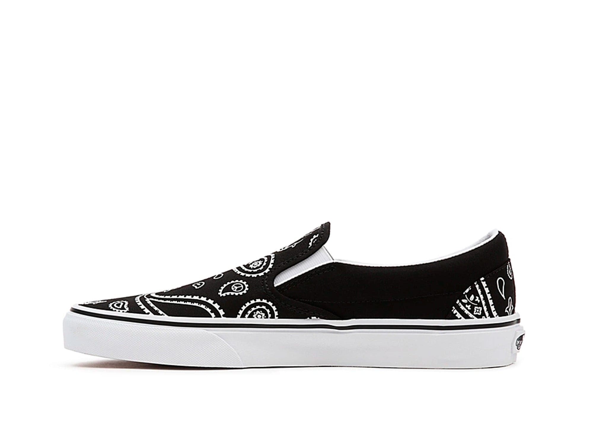 Zapatilla Vans Slip-On Peace Paisley Unisex Negro 2