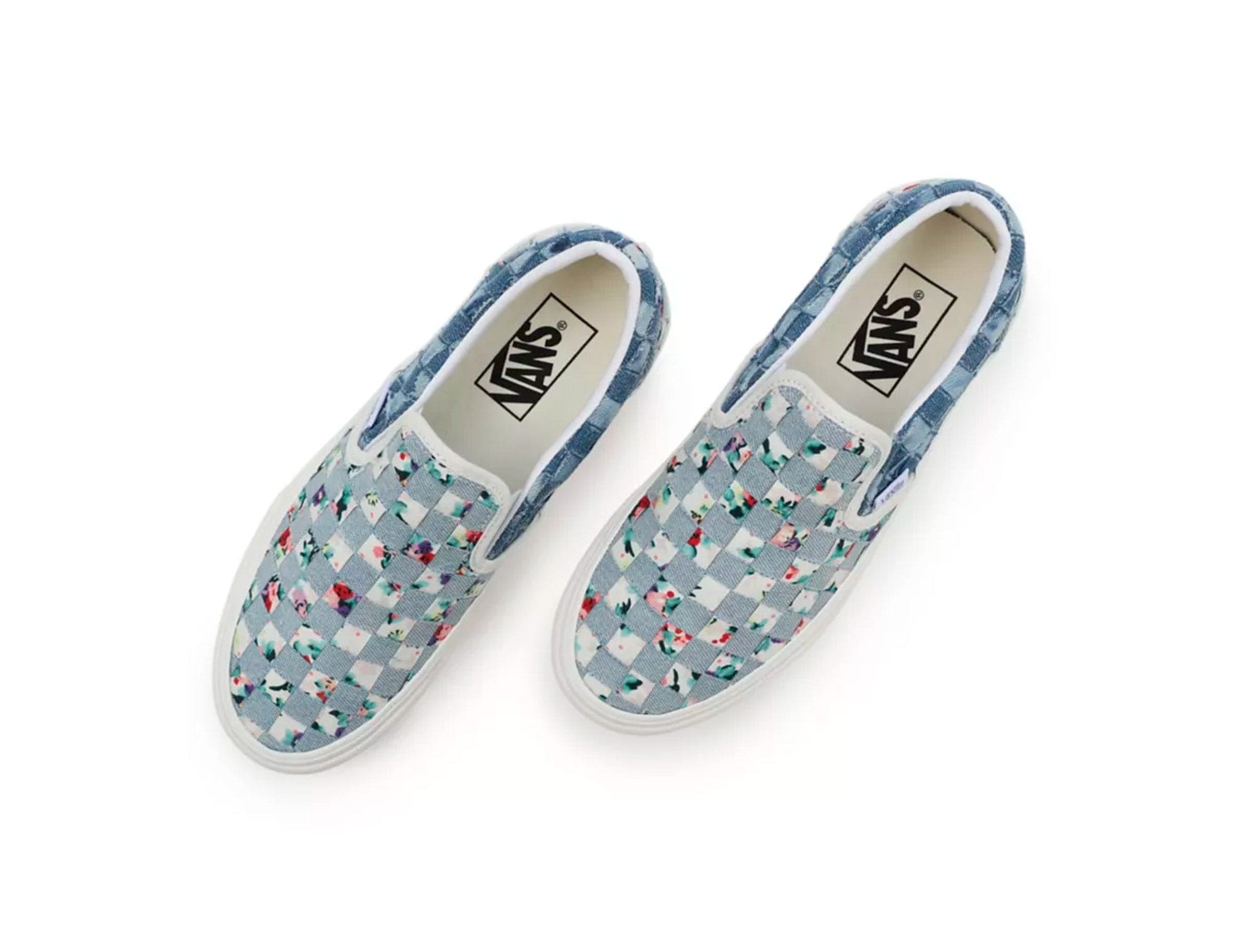 Zapatilla Vans Slip-On Stackform (Woven) Mujer Celeste 5