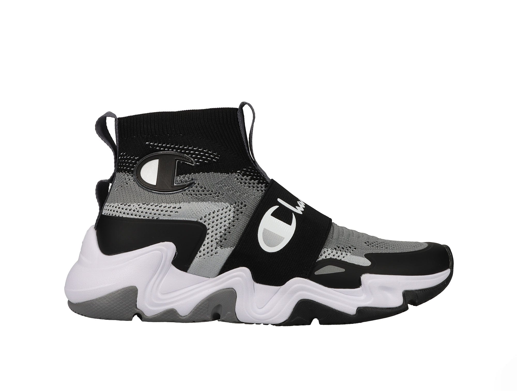 Zapatillas  Champion Hyper Future Hi Mujer Negro 1