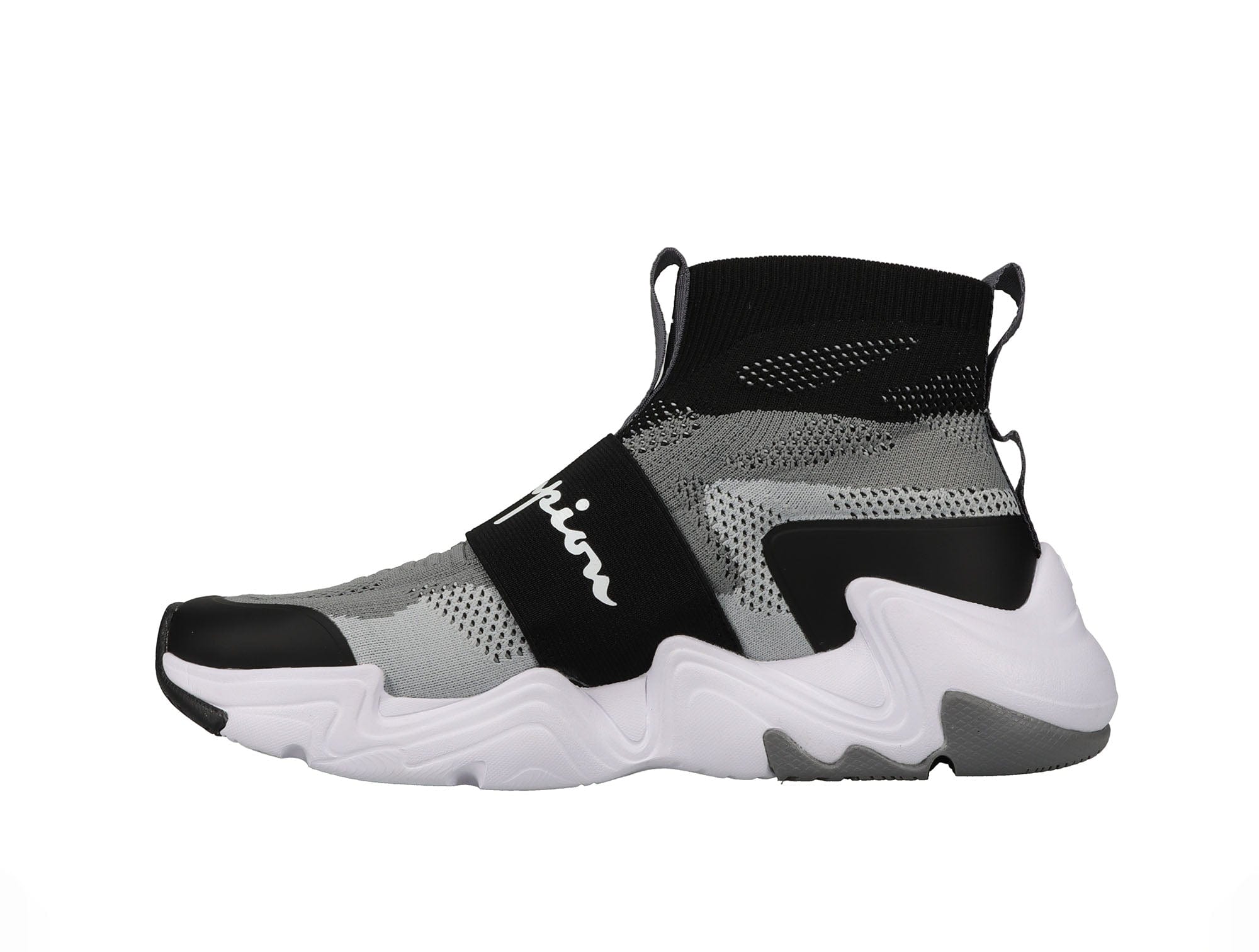 Zapatillas  Champion Hyper Future Hi Mujer Negro 2