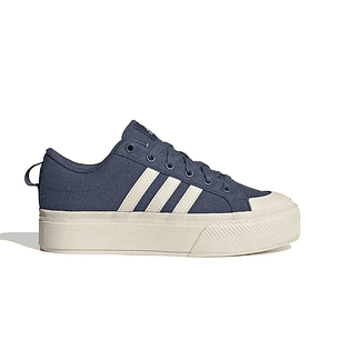 Zapatilla Adidas Bravada 2.0 Plataforma Mujer Azul - Blanco