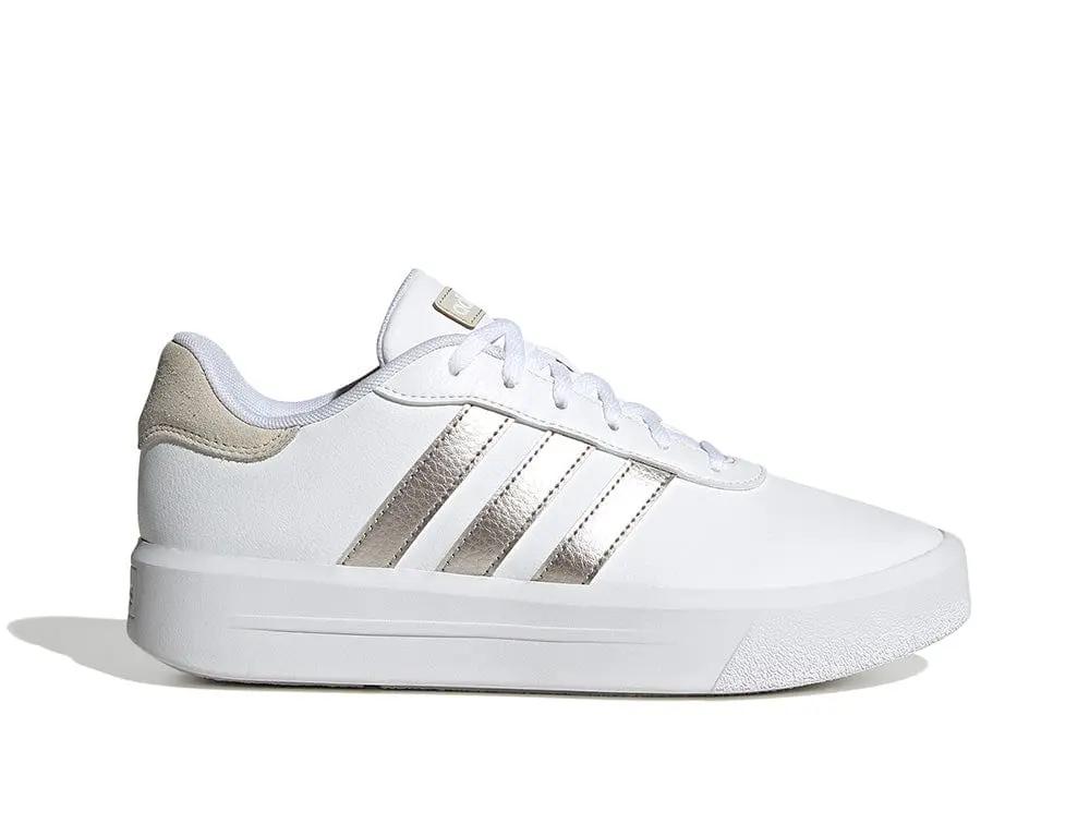 Zapatilla Adidas Court Plataforma Mujer Blanco 1
