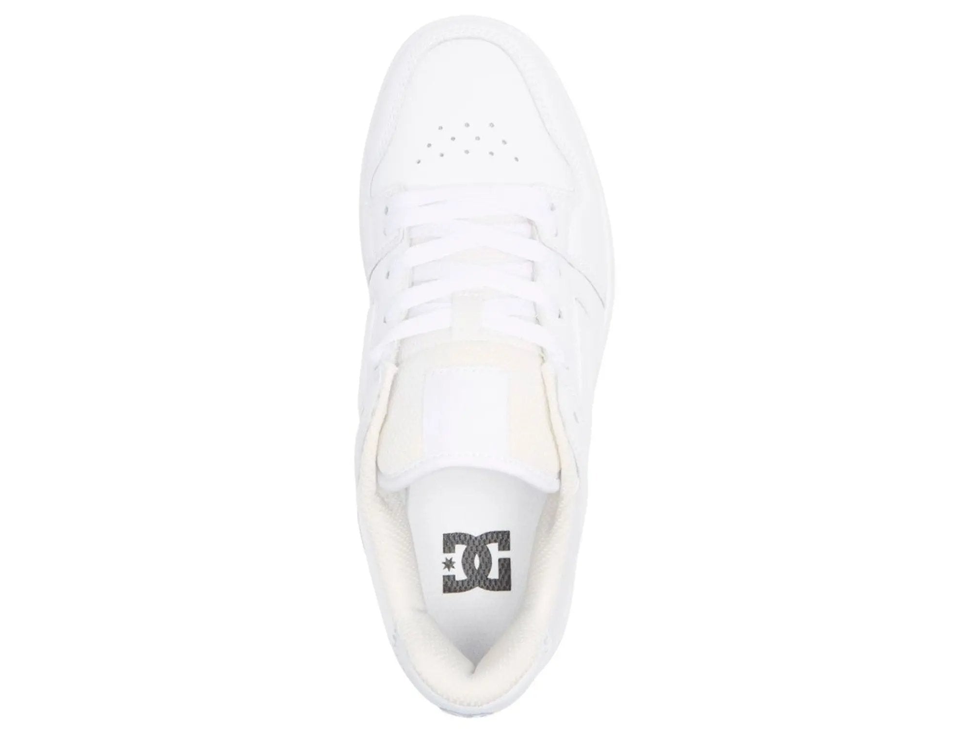 Zapatilla Dc Manteca 4 Plataforma Mujer Mono Blanco 3