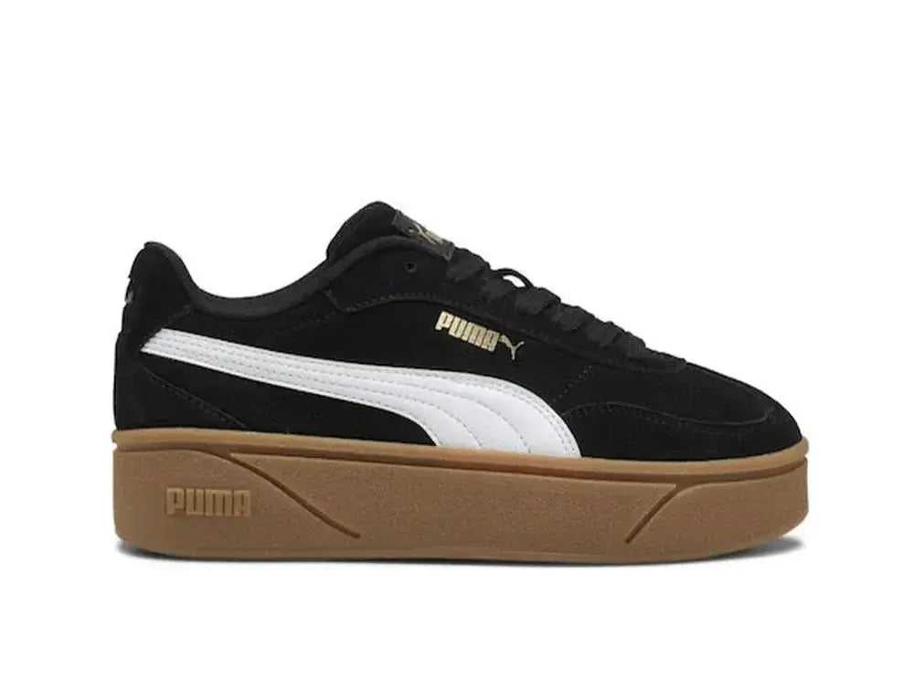 Zapatillas Puma Club II Era Plataforma Mujer Negro 1