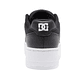 Zapatilla Dc Manteca 4 Plataforma Cuero Mujer Negro - Miniatura 6
