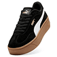 Zapatillas Puma Club II Era Plataforma Mujer Negro - Miniatura 4