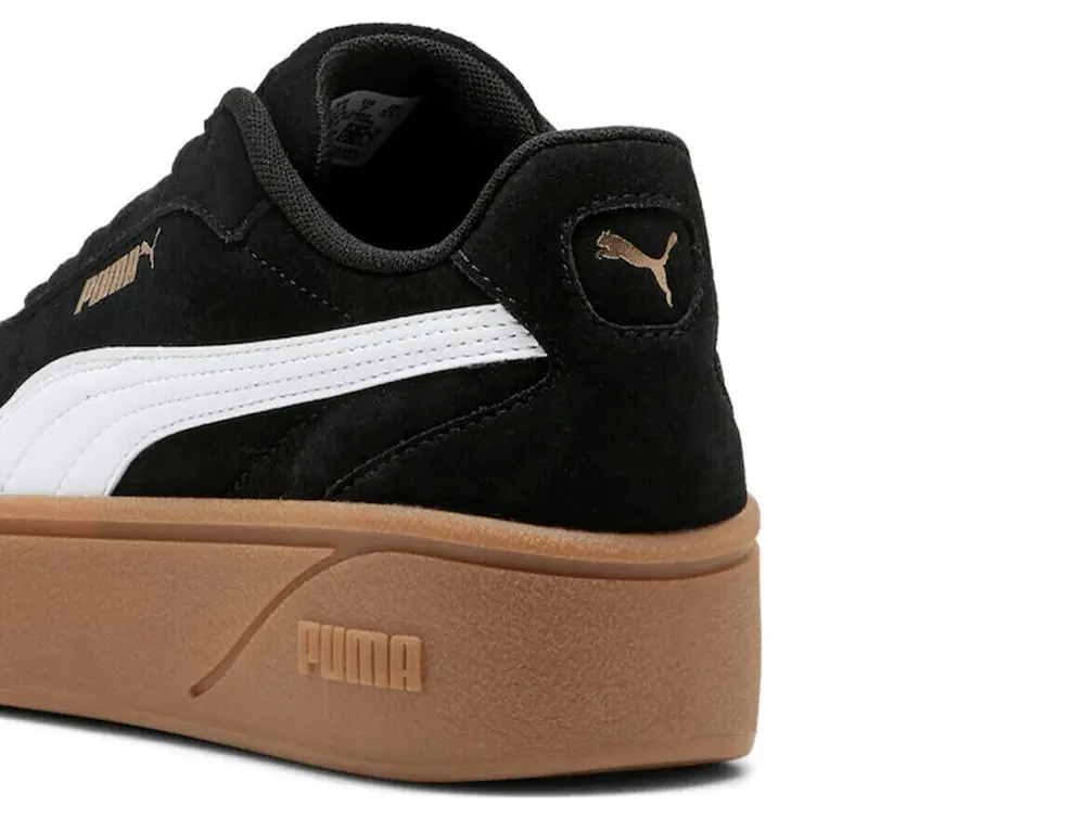 Zapatillas Puma Club II Era Plataforma Mujer Negro 5