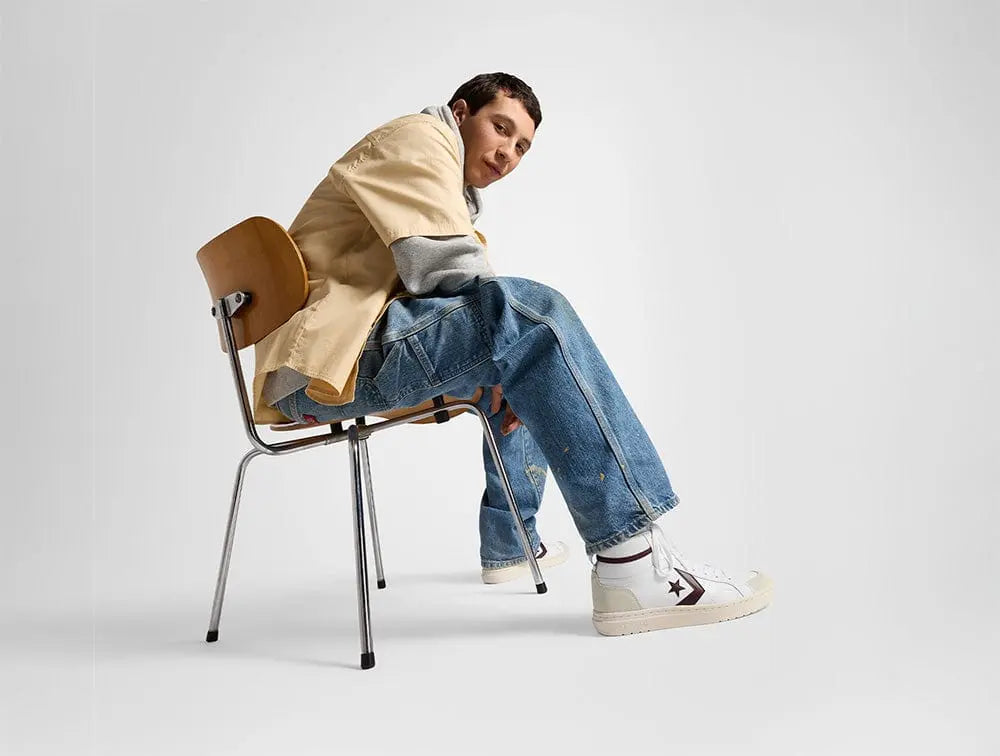 Zapatilla Converse Pro Blaze Classic Hombre Blanco 2