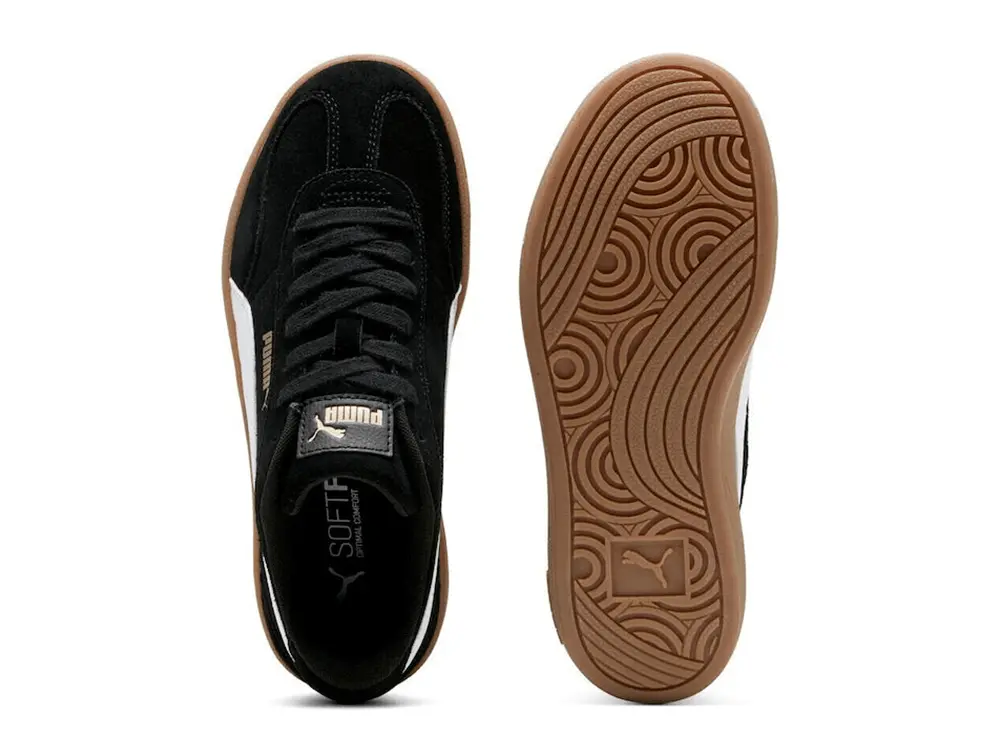 Zapatillas Puma Club II Era Plataforma Mujer Negro 6