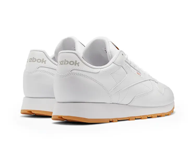 Zapatilla Reebok Classic Leather Unisex Blanco 2