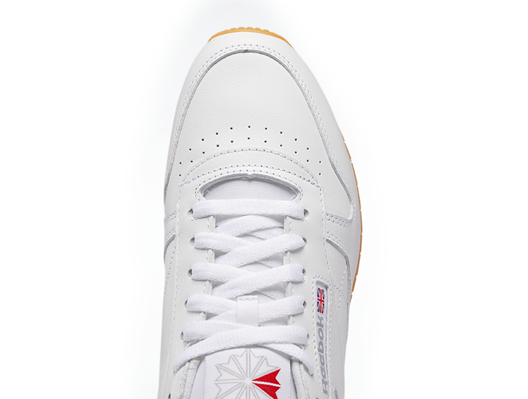Zapatilla Reebok Classic Leather Unisex Blanco 3