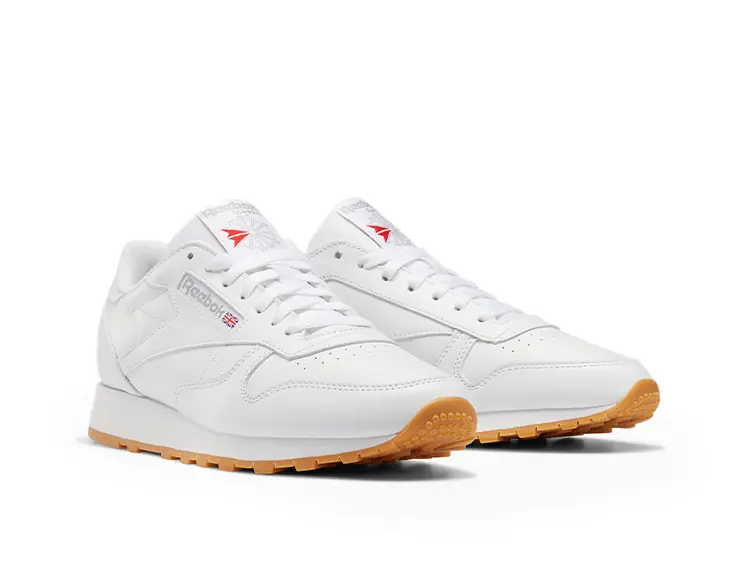 Zapatilla Reebok Classic Leather Unisex Blanco 4