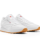 Zapatilla Reebok Classic Leather Unisex Blanco - Miniatura 4