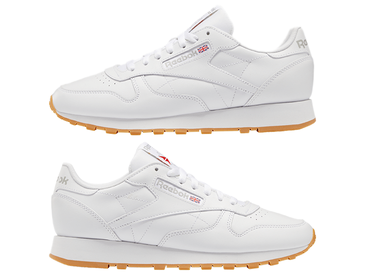 Zapatilla Reebok Classic Leather Unisex Blanco 11