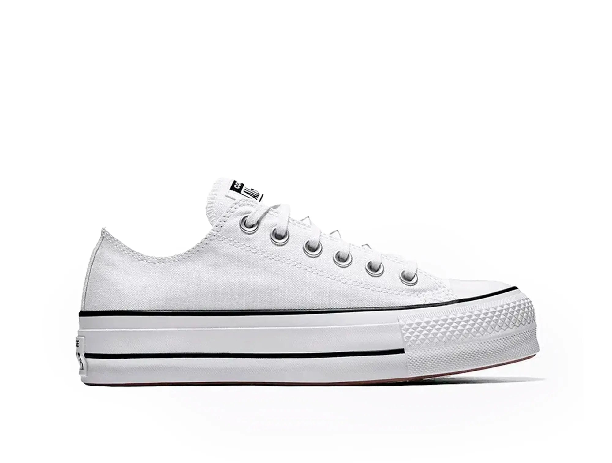 Zapatilla Converse Chuck Taylor Plataforma Mujer Blanco 1