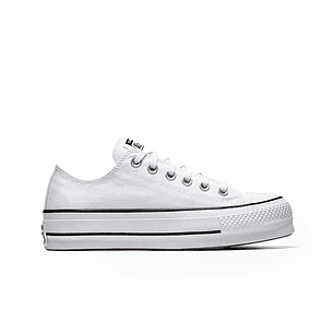 Zapatilla Converse Chuck Taylor Plataforma Mujer Blanco