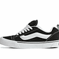 Zapatilla Vans Knu Skool Unisex Negro - Miniatura 2