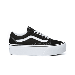 Zapatilla Vans Old Skool Stackform Mujer Negro