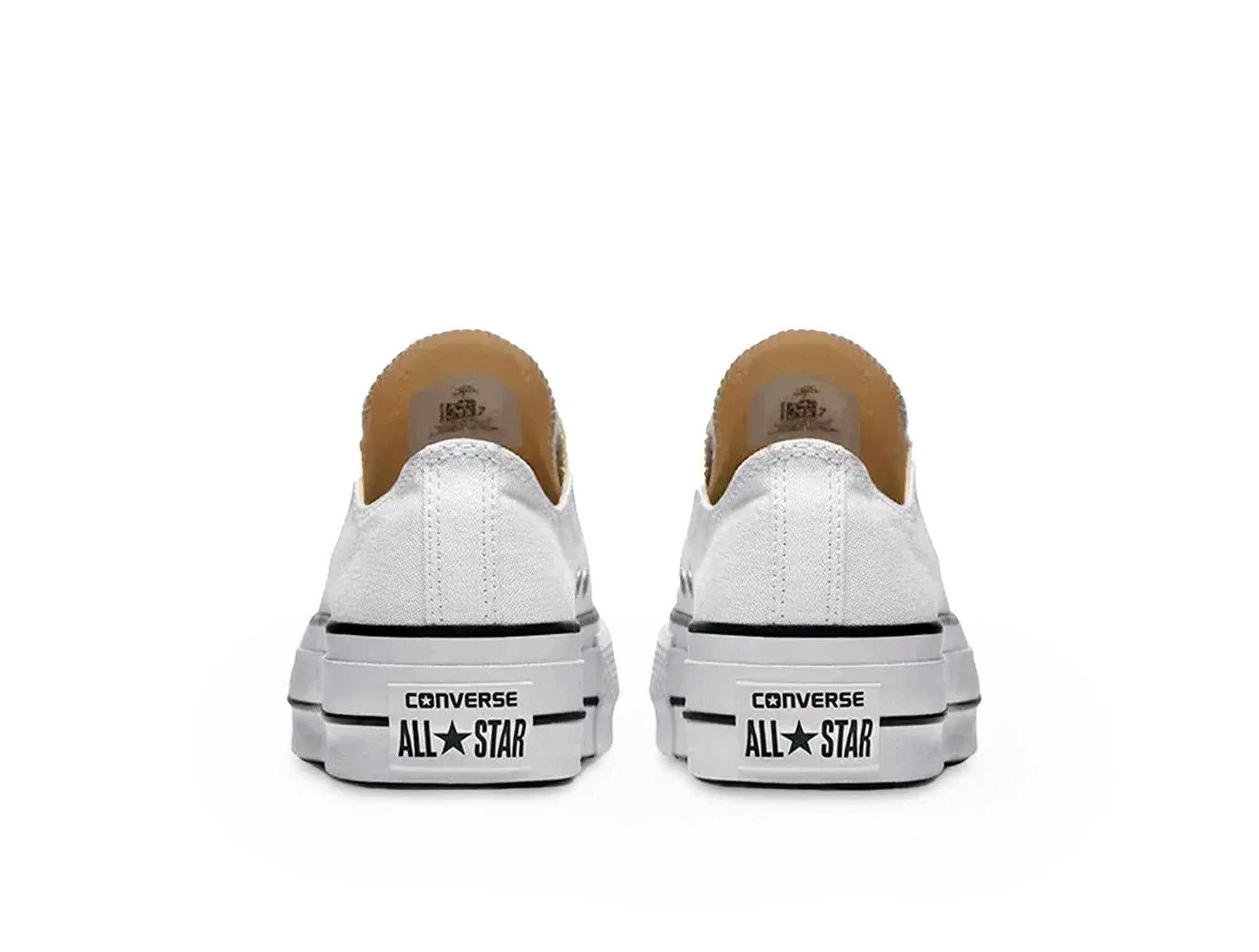Zapatilla Converse Chuck Taylor Plataforma Mujer Blanco 7
