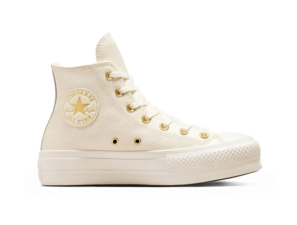 Zapatilla Converse Lift Mono Leather Mujer Blanco 1