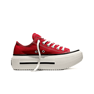 Zapatillas Converse Double Stack Hi (San Valentin) Mujer Rojo