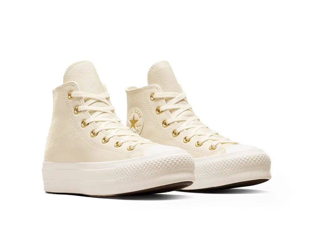 Zapatilla Converse Lift Mono Leather Mujer Blanco 2