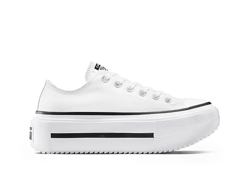 Zapatillas Converse Chuck Taylor Lift Double Stack Mujer Blanco 1