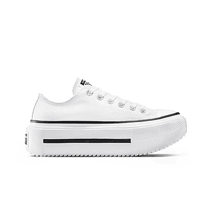 Zapatillas Converse Chuck Taylor Lift Double Stack Mujer Blanco
