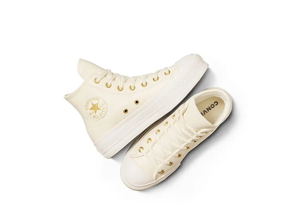 Zapatilla Converse Lift Mono Leather Mujer Blanco 4